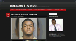 Desktop Screenshot of isiahfactor.com